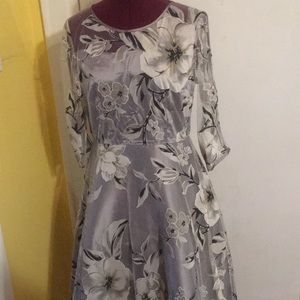 Floryday mid sleeve flowy dress